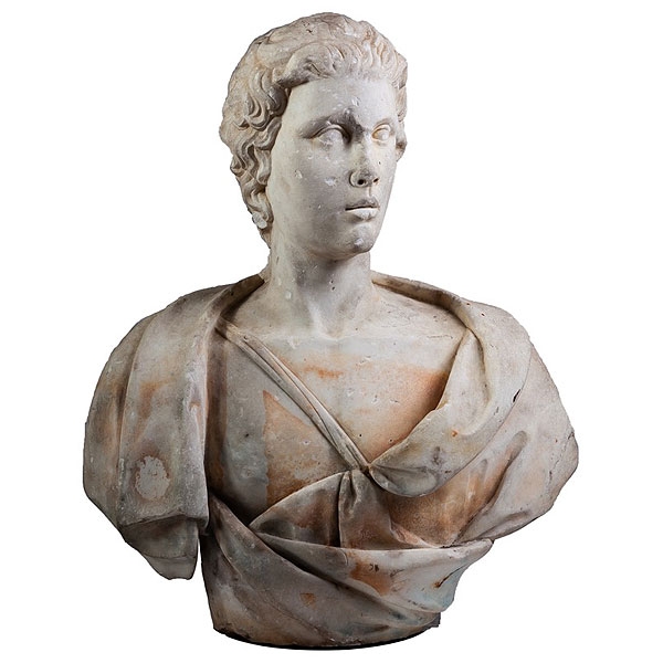 Busto italiano de mármol S.XVIII