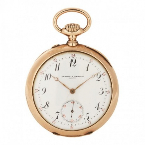 VACHERON & CONSTANTIN, reloj de bolsillo lepine. En oro 14K, ppíos. s.XX. 