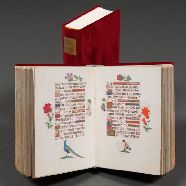 Facsímil Libro Simon Bening;Das Blumen-Stundenbuch Le Livre D´Heures Aux Fleurs. Faksimile Ateliers Sticher de Lucerne. Ejemplar XXVI/80.