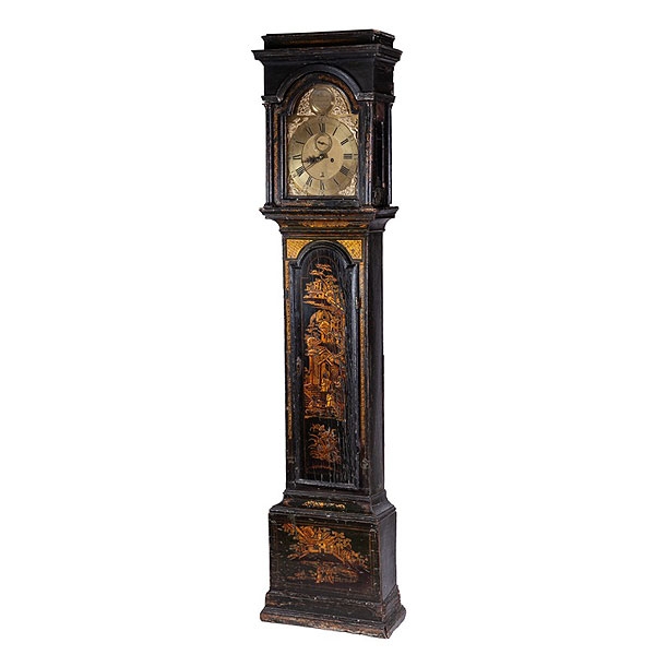 Reloj de caja alta "Grand father" inglés William Jordan, London, S.XVIII