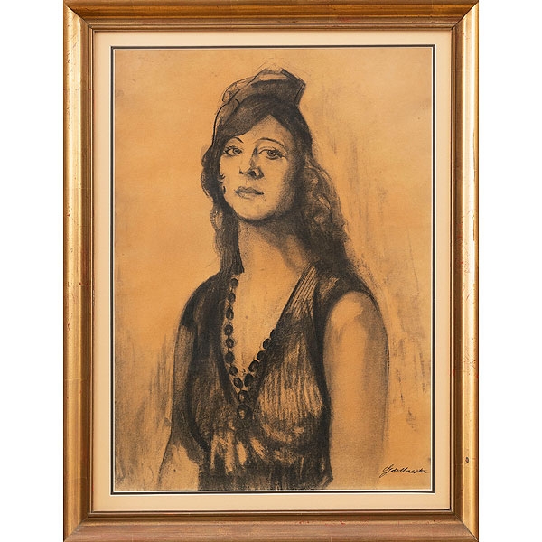 &quot;Retrato de Jovencita&quot;  GUSTAVO DE MAEZTU (Vitoria, 1887 - Estella, 1947)