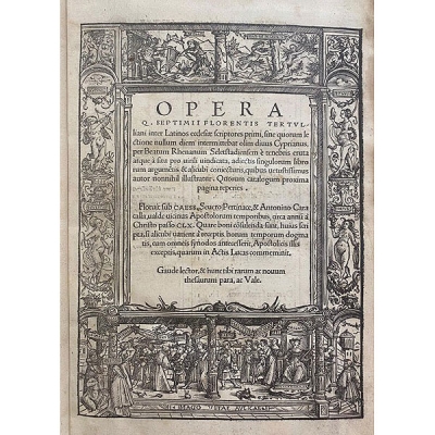 Opera Q. Septimii Florentis Tertulliani