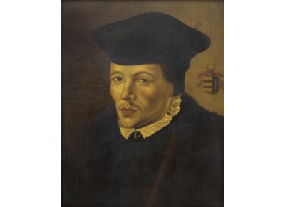 SEGUIDOR DE JAN VAN SCOREL Retrato del pastor Eylard Dircksz van Waterland