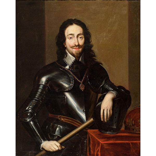 TALLER DE VAN DYCK   "Retrato del Rey Carlos I"