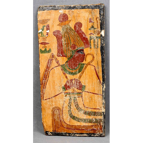Fragmento de sarcófago egipcio. Periodo Ptolemaico, S.IV-I a.C.
