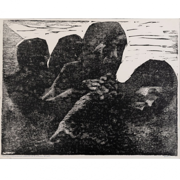 "Emigración producida por la Violencia del poder"  AGUSTIN IBARROLA(Vizcaya, 1930). 