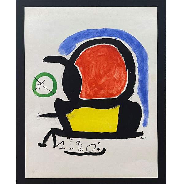 Joan Miró: "Miró el tapís de Tarragona" (1970) 25/200