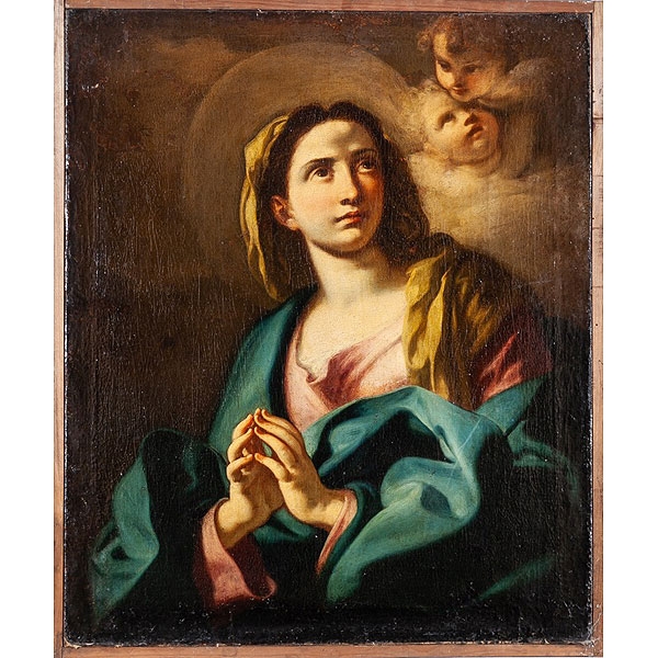 Escuela italiana S.XVII-XVIII "Virgen orante"