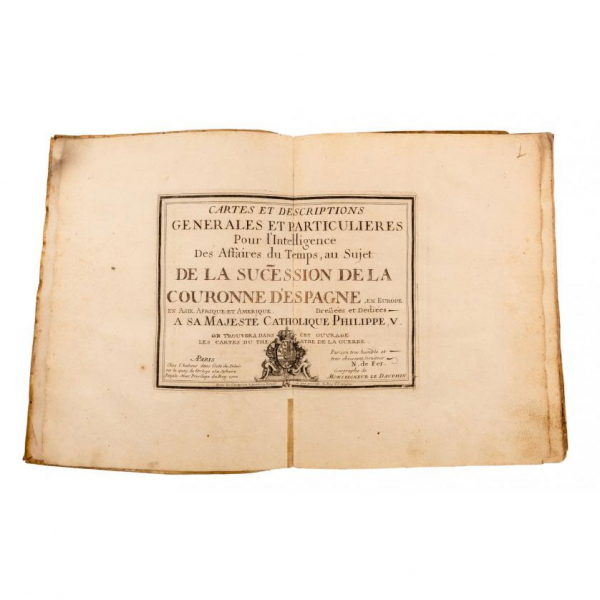 Nicolas de Fer. Cartes et descriptions generales 1701
