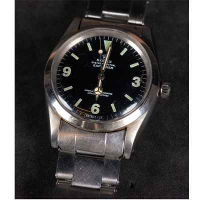 Reloj Rolex Oyster Perpetual Explorer 1016, modelo de 1972. 