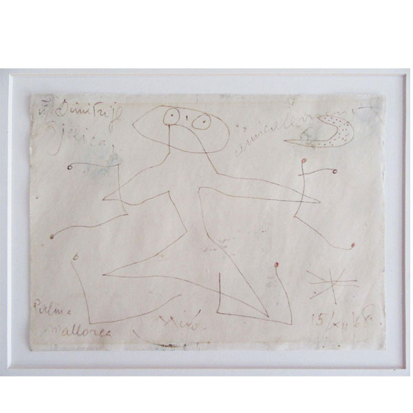 Joan Miró: "Personaje con luna y estrella" (1968)