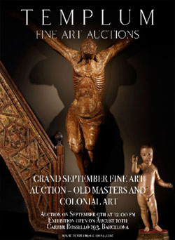 TEMPLUM FINE ART AUCTIONS. Subasta 9 Septiembre 2025