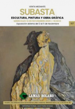 LAMAS BOLAÑO. Subasta PINTURA 12 Noviembre 2025