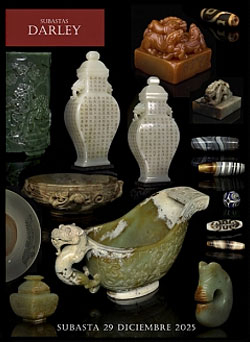 DARLEY. Subasta Arte Oriental 29 Diciembre 2025