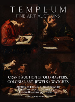 TEMPLUM FINE ART AUCTIONS. Subasta 14 Enero 2026
