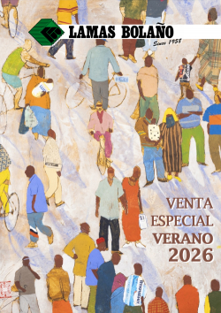 LAMAS BOLA&Ntilde;O. Venta Especial Arte y Joyas Verano 2026