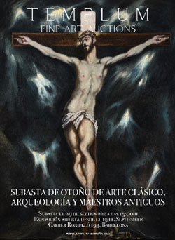 TEMPLUM FINE ART AUCTIONS. Subasta 29 Septiembre 2026