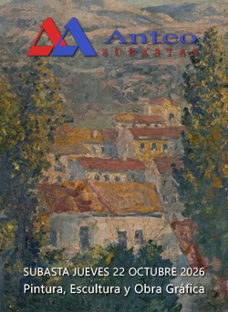 ANTEO. Subasta de PINTURA 22 Octubre 2026