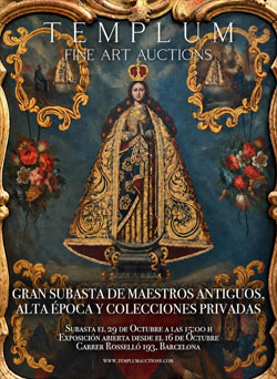 TEMPLUM FINE ART AUCTIONS. Subasta 29 Octubre 2026