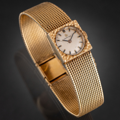 Certina, Reloj de Dama Vintage en oro amarillo de 18 kt. 