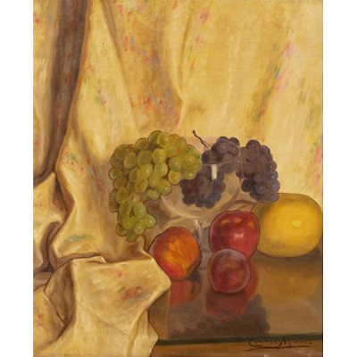 RAFAEL CUENCA MUÑOZ  (1895-1967) &quot;Bodegón de frutas&quot;
