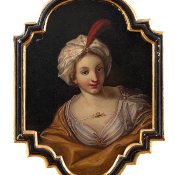 "Sibila" ESCUELA ITALIANA DEL SIGLO XVIII. Óleo/Lienzo. 