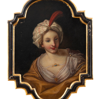 "Sibila" ESCUELA ITALIANA DEL SIGLO XVIII. &Oacute;leo/Lienzo. 