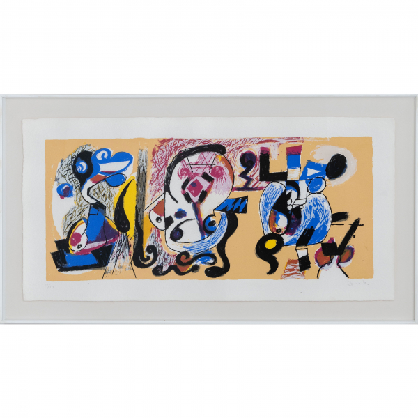 "S/T".   JOSE LUIS ZUMETA (Guipúzcoa, 1939-2020).   Técnica: Grabado/papel