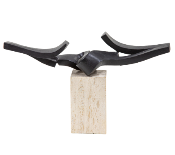 MARTÍN CHIRINO (Las Palmas de Gran Canaria, 1925 - Madrid, 2019)  Paisaje, 1998      Bronce.