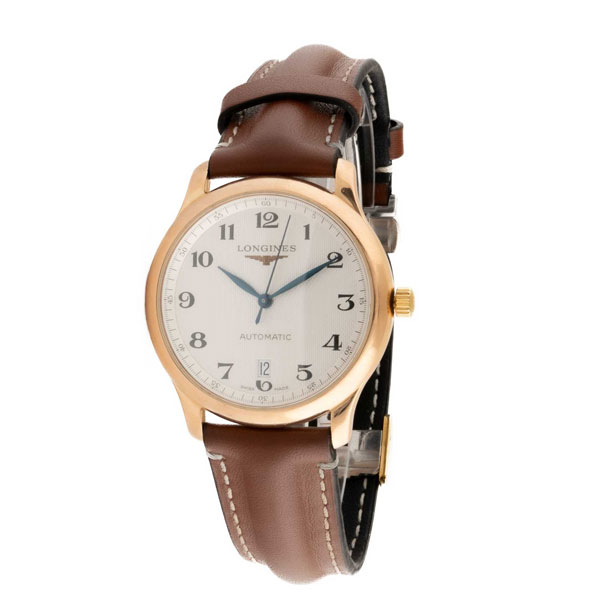 Reloj cab., suizo, LONGINES Automatic Master Collection, Ref L2 628 8, en caja maciza en oro rosa 18 K, 37 mm.