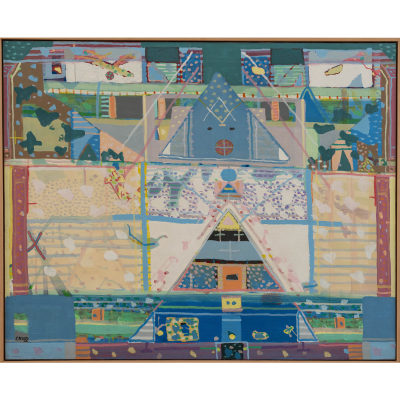 &quot;Composición&quot;   JUAN MIEG SOLOZABAL (Vitoria, 1938)