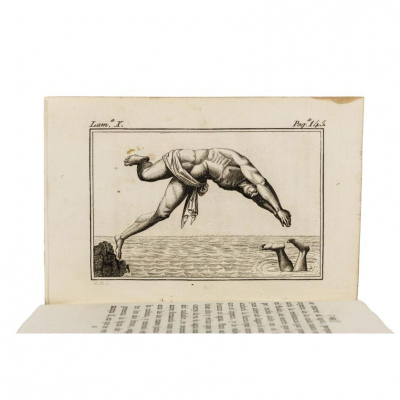 Oronzio BERNARDI &quot;ARTE DE NADAR, compendiado del que escribió en italiano...&quot; M.: Imp. de Alban, 1807.