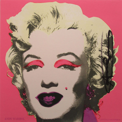 Andy Warhol: &quot;Andy Warhol: &quot;Marilyn (Announcement). 1981&quot;