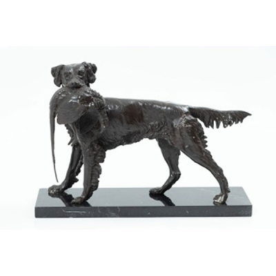 ESCUELA EUROPEA  (S. XX) &quot;Perro con faisán&quot;