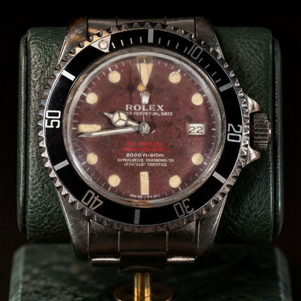 Excepcional Rolex Sea Dweller en acero del año 1972.
