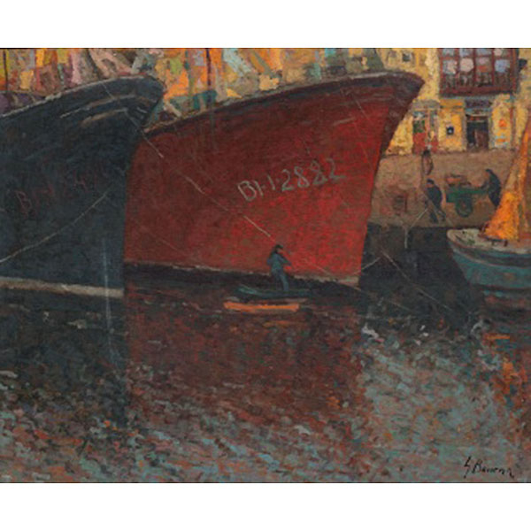 CARMELO GARCÍA BARRENA  (Bilbao 1926 - 2000) &quot;Lekeitio &quot;