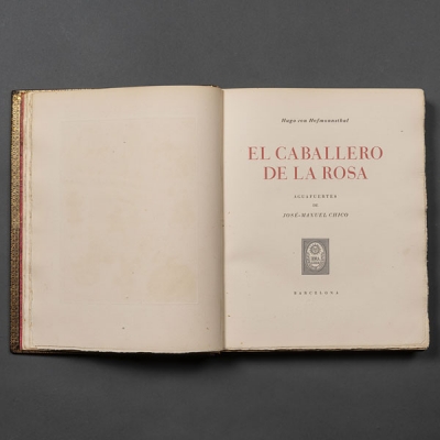 &quot;El Caballero de la Rosa&quot; Autoría: HUGO VON HOFMANSTHAL (1874-1929)