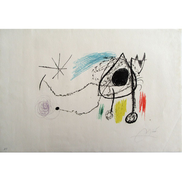 Joan Miró: "Sobreteixims i escultures" (1972) H.C.