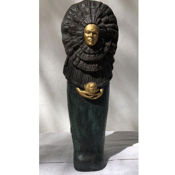 OSCAR PONZANELLI – Corazón de Frida – Bronce a la cera perdida 