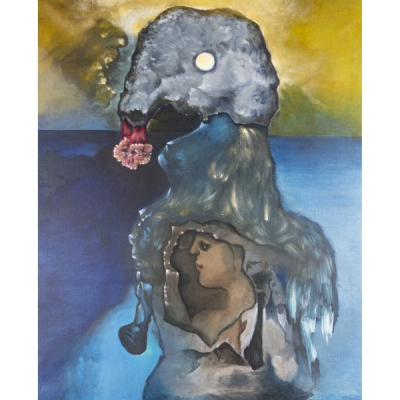 Modest Cuixart (Barcelona, 1925-Palam&oacute;s, Girona, 2007)  Flor d&rsquo;aigua.  &Oacute;leo sobre tela. Firmado. 