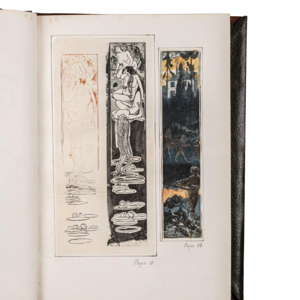 Joris Karl Huysmans.  "A REBOURS" París: pour les Cent Bibliophiles, 1903.