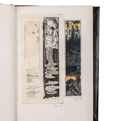 Joris Karl Huysmans.  &quot;A REBOURS&quot; París: pour les Cent Bibliophiles, 1903.