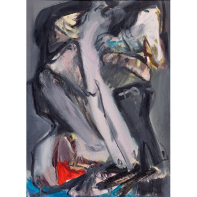 BONIFACIO ALFONSO GOMEZ   (San Sebasti&aacute;n 1934 - 2011)  "Personaje "  &Oacute;leo / Lienzo  