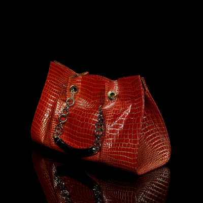 Luciano Tarqua "Bolso shopper de piel", Suiza.