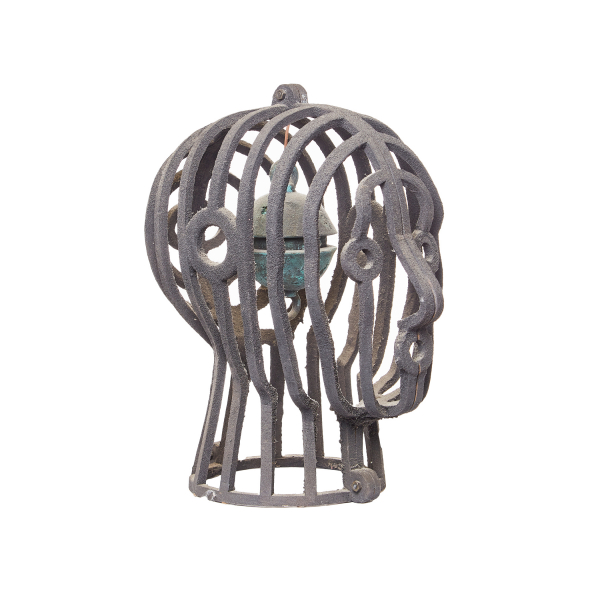 Marcel Camps (Barcelona, 1973) Cap II. Escultura en hierro y cobre.