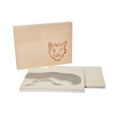 Miquel Barceló (Felanitx, Mallorca, 1957) Cahiers de felins. Edición en facsímil limitada, numerada y firmada a lápiz por el artista de 37 dibujos de felinos inspirados en la cueva de Chauvet. Ejemplar 2692/2998.