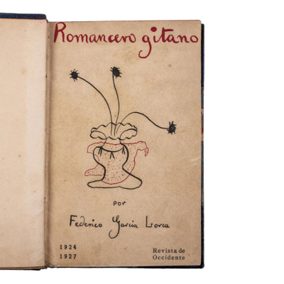 Federico Garc&iacute;a Lorca. "PRIMER ROMANCERO GITANO (1924-1927)" M.: Revista de Occidente, 1928.