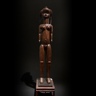 Extraordinaria "Gran Princesa Dan", Costa de Marfil, final del siglo XIX, Arte Africano, Arte Tribal.