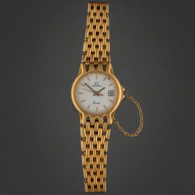 OMEGA, Reloj de Dama en oro amarillo de 18kt. 