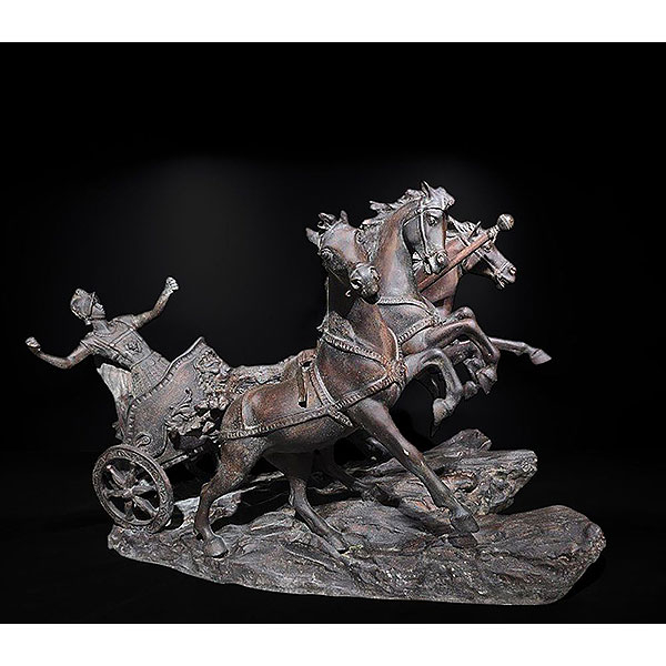 Gran Cuadriga romana en bronce, Italia, siglo XX.